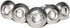 25PCS M8-1.25 x 16mm Button Head Socket Cap Screws - Stainless Steel 18-8, Full Thread, Allen Socket Drive, Plastic Box