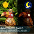 Solar Tiki Statue-Woodpecker Bird, Hawaiian Garden Outdoor Light Sculptures & Statues for Patio Pool Yard