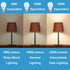 3-Way LED Light Bulbs A21, 50 100 150 Watt Equivalent, Warm White (3000K), Indoor Standard E26 Bulb, Energy Efficient 4