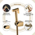 YHWKZCTTT HandheldSprayer Titanium Gold Cloth Diaper Sprayer BrassSprayer for Toilet Kit Shower for Pet, Bathroom