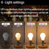 4-Stage E26 Settings, 10ft Lamp Holder Replacement Kit, Threaded Base, Turn Knob for Strong/Medium/Weak/Off Light