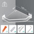 Counter 2 Countertop Acrylic Corner Bathroom Organizer - Tier Storage Shelves for Dresser, Kitchen, Laundry, Dorm Room