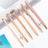 Cute Pens for Women, 6 Pcs Rose Gold Pens Metal Ballpoint Pens Bulk, 1.0mm Medium Point Black Ink Pens, Office and School Supplies Cool Fun Pens Gifts for Women Teacher Nurse (Rose Gold) by YOXMJDB
