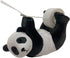 Panda Style Desktop Tape Dispenser with Steel Teeth Cutter, Velveted Cloth Bottom Tape Holder for Office Home
