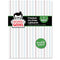 Small White Board for Kids, Durable Portable Mini Dry Erase Board, Double Sided 9"x12" (1 pack)