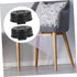 DIYEAH 6pcs Heavy Duty Wheels for Furniture Silent Caster Replacement for Office Tables Cabinets Bedside Tables