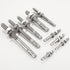 30 PCS 5/16 x 3" Standard Fasteners, Heavy-Duty 304 Stainless Steel Wedge Anchors for Cement and Concrete