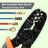 iCrimp Non Insulated Open Barrel Terminal Crimp Tool for Wire Crimping, 24-14 AWG