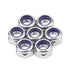 M6 x 1.0mm 304 Stainless Steel Self-Lock Hex Lock Nuts, Self Clinching Nuts, 50 PCS