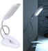 Haofy 6W Desk Lamp, 28 LED Clip-On Reading Light, 360 Degree Rotating Table Lamp, USB Rechargeable/Battery