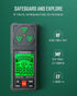 TESMEN EMF Meter, Hound-200 EMF Detector: 3-in-1 Portable Electromagnetic Field Radiation Detector for EF, RF, MF, WiFi