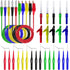 31PCS Back Probe Kit, Banana Plug to Copper Alligator Clips Test Leads with Wire Piercing Probes Set