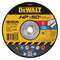 DEWALT DW8725H 6" x .045" x 5/8"-11 Hp Aluminum Oxide Cutoff Wheel