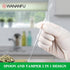 WANANFU Capsule Filling Kit - 6 Units Micro Lab Spoon with Tamper for Filling Gelatin or Vegan Empty Capsules Size 000,