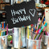 AUSTOR 3 Pack Chalkboard Sign, 8x10 inch Double Sided Erasable Message Board for Wedding, Kitchen, Crafts