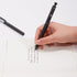 Gel Pens 0.5 mm 8 Pcs Quick-Dry Black Ink Fine Point Smooth Writing Pens
