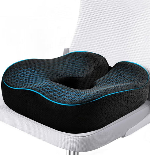 LSMColda Extra-Dense Seat Cushions for Office Chairs, Orthopedic Seat Cushion for Desk Chair,
