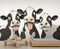 FBRUIEG Dairy Cow 3D Wallpaper, Funny Animals Wall Mural, Dairy Cow Murals for