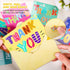60 Pack 4x6 Inch Thboxes Thank You Cards with Envelopes, Thank You Cards Bulk with Envelopes & Stickers Greeting Card