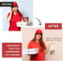 EGV 300PCS Packaging (26x30cm) Clear Handle Drink Drinking Poly Plastic Bags,Drink Carrier, for Delivery Take Out Cup