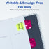 Avery Mini Ultra Tabs, 1" x 1.5", 32 Repositionable Holographic Jewel Tone Page Tabs (74146)