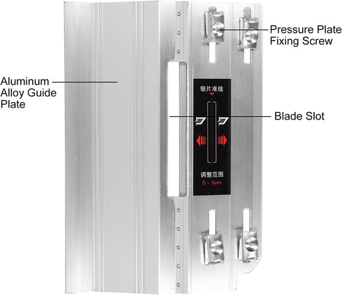 YWBL-WH Tile Chamfering Tool 45 Degree Metal Corner Cutting Machine Device (250 x 170mm / 9.8 x 6.7in)