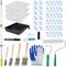 Noarixa 29 PCS Paint Roller Kit with Extension Pole, 2 to 4 FT