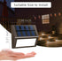 Glow2 Luminara Solar Step Lights - Weatherproof Outdoor Stair Lighting, Solar-Powered Deck Lights for Patio, Garden