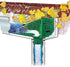 The Wedge Downspout Gutter Guard - Eliminates Clogs from Leaves and Debris, 4-Pack (Green)