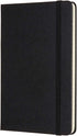 Moleskine Classic Notebook, Hard Cover, Medium (4.5" x 7") Ruled/Lined, Black, 208 Pages