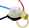 ZE-110 3 Wire Pull Light Switch Replacement Repair Kit 2 Circuit 6A
