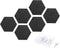 DMiotech 6 Pack Black Felt Bulletin Board 12 Inch X10 Inch for Sound Proofing Wall Panels Home Recording Studio