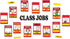 Eureka Peanuts Mini Class Jobs Bulletin Board Set - 46 Pieces Classroom Decorations for Teachers