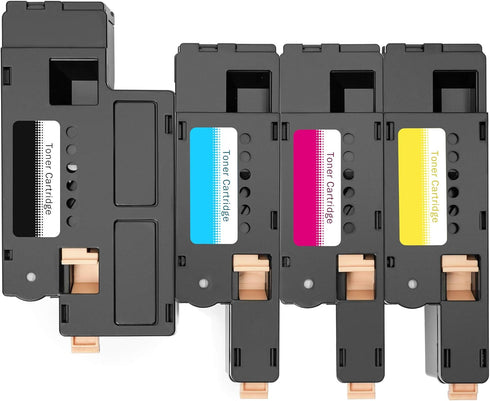 Limeink Compatible Ink Cartridge Replacement for Xerox Workcentre 6027 Toner for Xerox 106r02759 (1 Black, 1 Cyan, 1