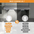2-Pack 1700mAh 3 Dimmable, 35LED Closet, Motion Sensor Under Cabinet Lighting, USB-C Rechargeable Battery, Color