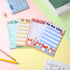 Geyee 4 Pcs Welsh Corgi to Do List Sticky Notes, Kawaii Dog Notepad with 50 Sheets/Pad for Corgi Lovers