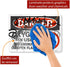 SmartSign U9-1266-ND_10x14 "Danger - Oxygen In Use, No Smoking Or Open Flames" Label | 10" x 14" Vinyl Black/Red on