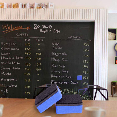 Dry Erase Erasers, 36 Pack Magnetic Whiteboard Eraser for Classroom Office and Home (Blue)