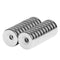 Round Disc Magnets 1/2x1/8, Magnetic Countersunk Ring 12x3mm Screw Hole Size #4 Crafting Fastener (20 Pack)