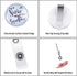 WILLBOND 8 Pieces Nurse Badge Reel Holder Retractable ID Reel Clip for Nurse Doctor Teachers Students, 8 Styles