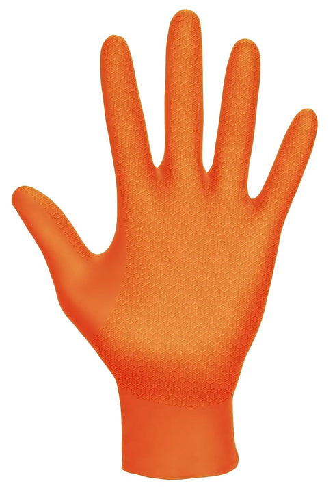 Astro-Grip Powder-Free Nitrile Disposable Gloves, Exam Grade, Size X-Large, 7 mil Thickness, Chemical & Puncture