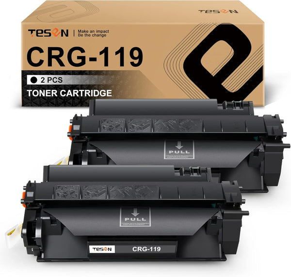 TESEN Compatible Toner Cartridge, Replacement for Canon 119 CRG-119 2PK, Black for ImageClass MF414dw, MF416dw