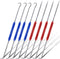 Zhehao Double Pointed Scriber, Metal Scribe Tool Set with Hook and Pick for Machinists and Craftsmen (4 Pieces)