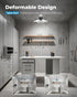 20000LM 3 6500K (1 Pack) toberich Motion Sensor Garage Light - Mode Switch, Daylight Motion-Activated LED Shop Light