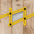POWERTEC Multi Angle Measuring Ruler for Woodworking, Crafting, and Tile Cutting, ABS Plastic Angle Finder