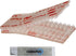 Canopus Hook and Loop SJ3560, 1in x 2in, 12 Pack Waterproof Reclosable Fastener Pads