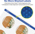 Avery Durable Waterproof Round Labels - Sure Feed Technology, Print-to-The-Edge, 3" Diameter, 30 Total, Oil and