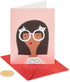 Papyrus Blank Card for Her, Cat Glasses Design