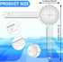 12 Inch Goniometer, 360 Clear Motion Measurement Angle Ruler, Physical Therapy Goniometer Tool for Body Measuring Tape Goniometer Ruler