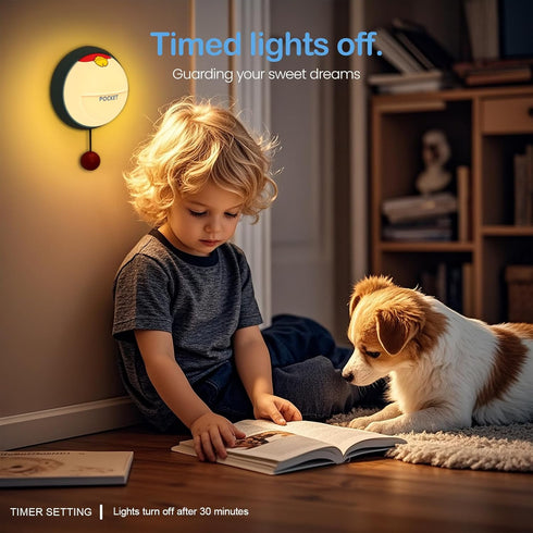 joyful xinghai 3-Level Dimmable Night Light for Kids, Silicone Lamp, Rechargeable Touch LED Light for Toddlers, Baby